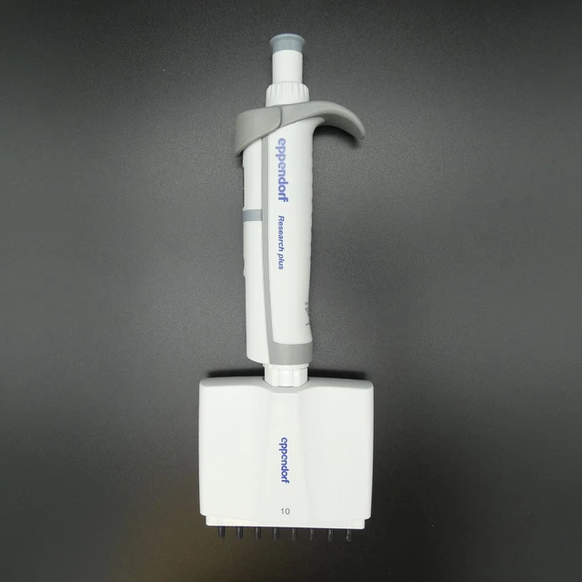 Eppendorf Research Plus Pipette, Multi 8 Channel, 0.5-10ul, Grey