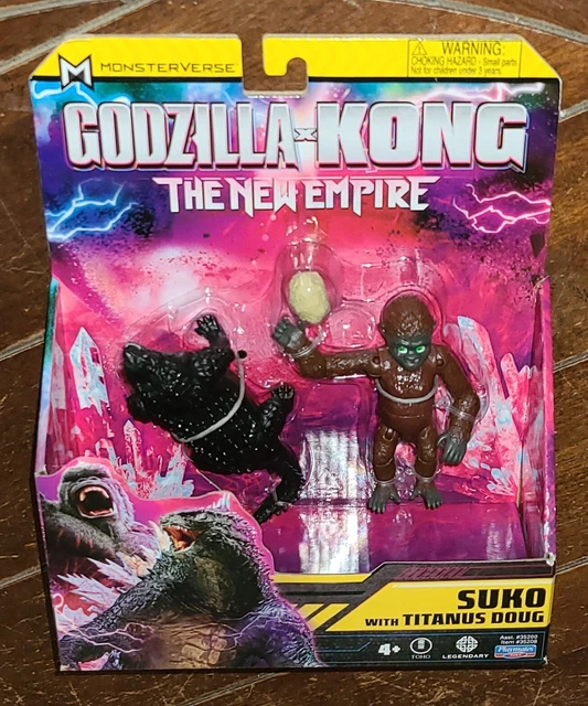 MONSTERVERSE GODZILLA X KONG New Empire (2024) SUKO con Figure Titanus ...