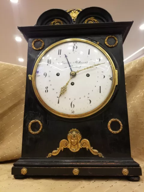 Antique Clock,Antike Kaminuhr mit Kalendar