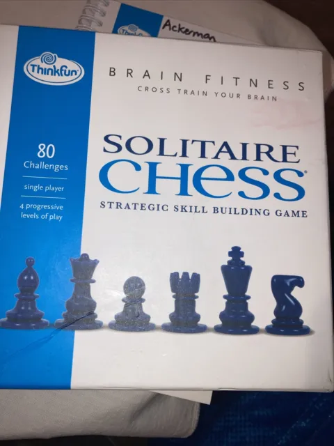 Juego de ajedrez solitario ThinkFun