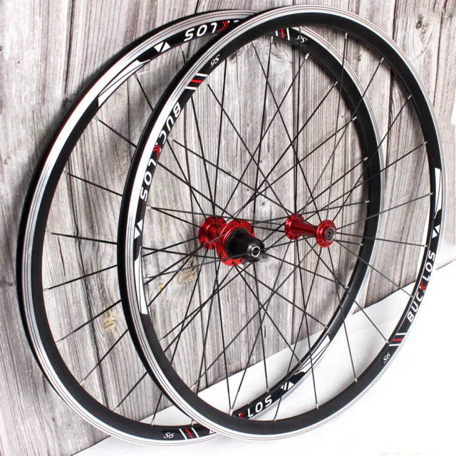 Road QR 700C Bicycle Front/Rear Wheel Rim Brake Clincher Wheelset fit Shimano HG