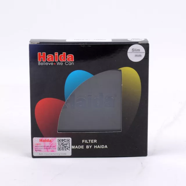 Haida Slim ND 0.9 ND8 3 Stop ND Filter 37/40.5/43/46/49/52/58/62/67/72/77/82mm