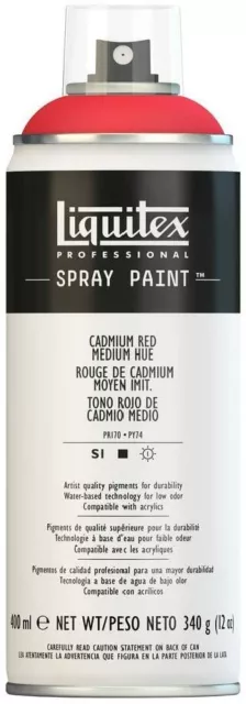 Liquitex Spray Paint 4450151 Cadmium Red Medium Farbton 400 ML