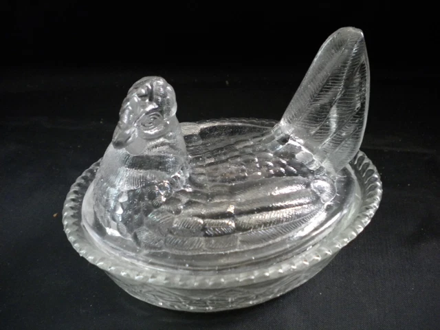 ANCIENNE CLOCHE EN Verre De Portieux Avec Son Plat Mignardise Dessert