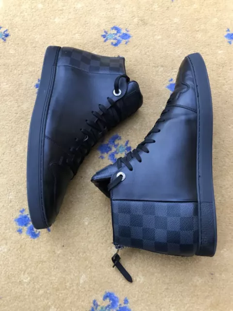 LOUIS VUITTON TRAINER Sneaker Shoes Damier High Top Boot UK 9 US