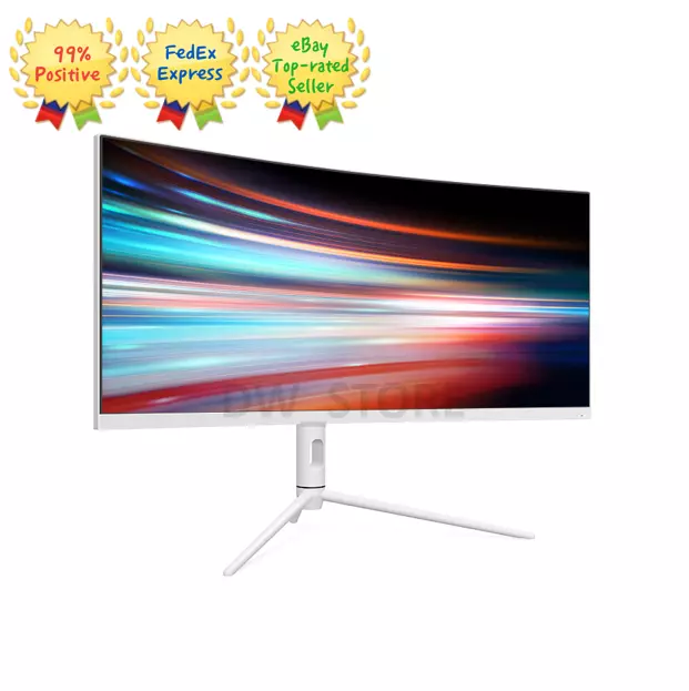 Hansung TFG30F20W Ultrawide 200 Gaming White 30" Monitor Perfect Pixel / Express