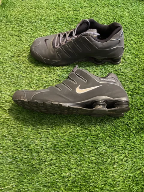 nike shox nz dark grey