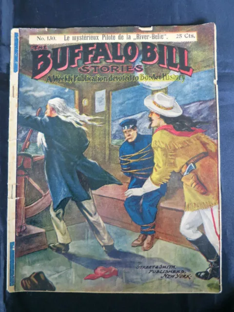 Revue ! Jeunesse ! Buffalo Bill ! Le mystérieux pilote de la River ! N° 130 ! R3