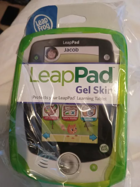 Leapfrog LeapPad Jacob Gel Skin Cover To Protect Learning Tablet - Green.