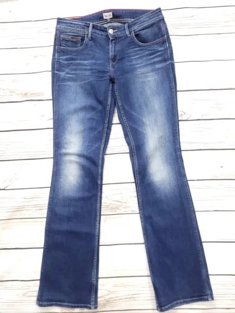 TOMMY HILFIGER DENIM Rhonda NDST Dark Stretch Jeans W29 L32 £19.99 UK