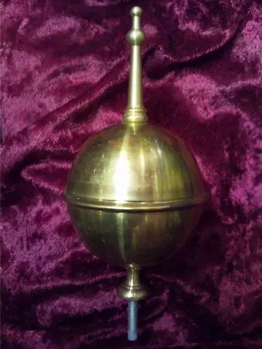 New Longcase Large Brass Finial