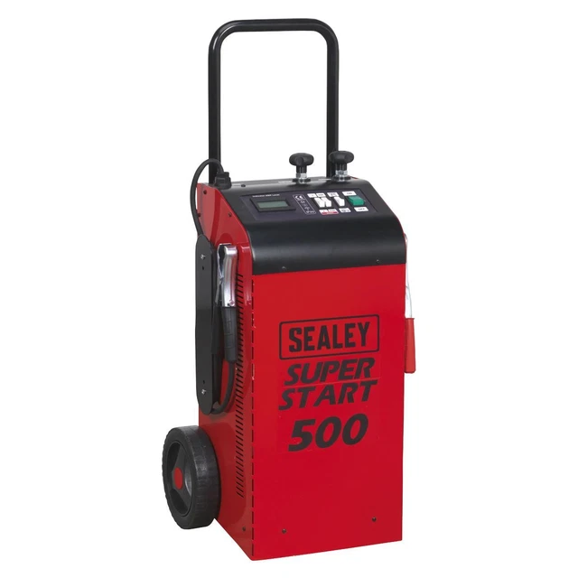 Sealey SUPERSTART500 Battery Starter/Charger 500Amp 12/24V