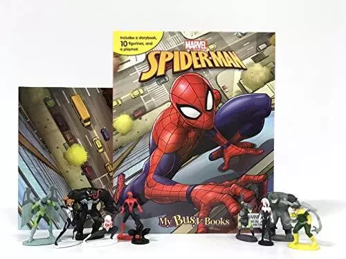 Marvel Spider-Man My Busy Book by Phidal Publishing Inc. Book The Cheap Fast