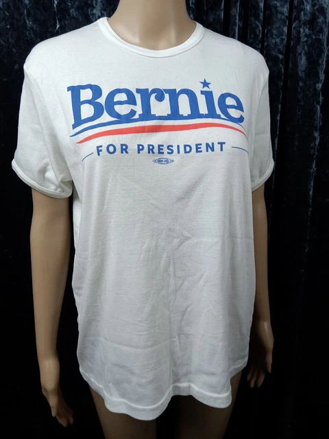 Bernie Sanders 2016 Presidential Campaign T Shirt White