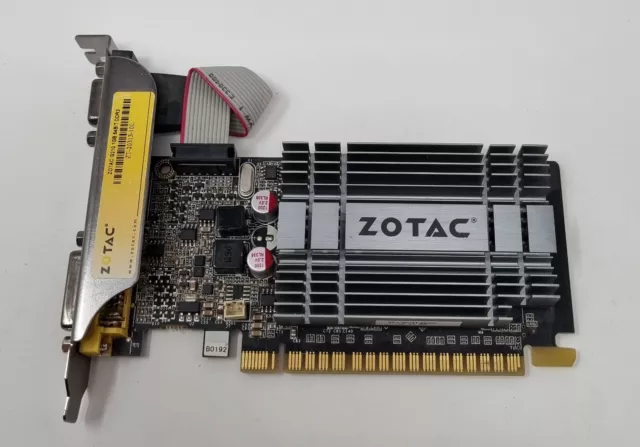 Used Zotac Ge Force 210 ZT-20323-10L 1GB 64Bit DDR3 Graphics Card