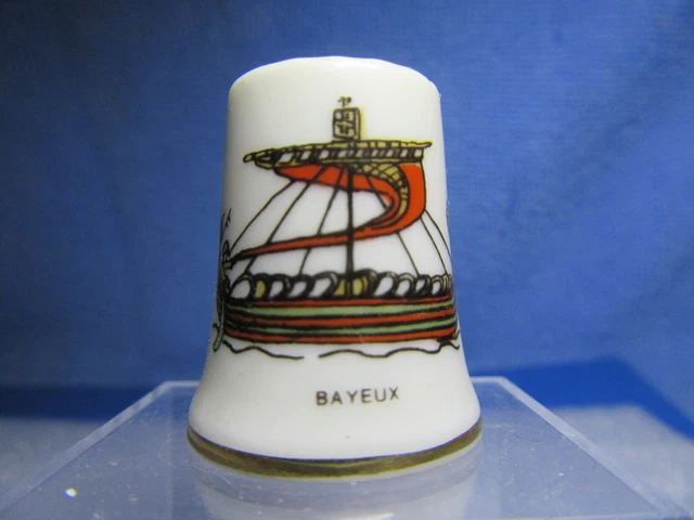 Dé à Coudre En Porcelaine Collection Istanbul – Birchcroft – Boîte Dôme Offerte – Fabriqué à La Main En Angleterre