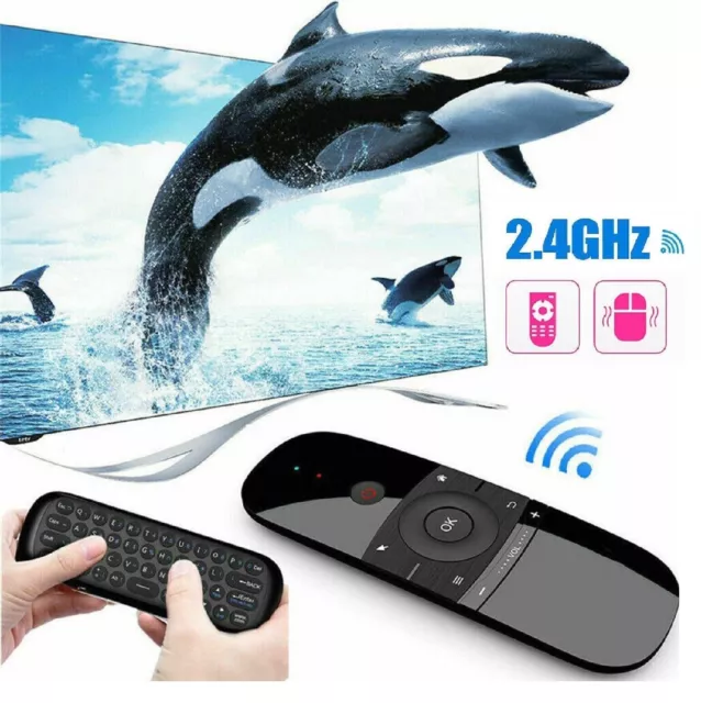 2.4G Wireless Air Mouse Remote Control Mini Keyboard for Android Smart TV Box PC