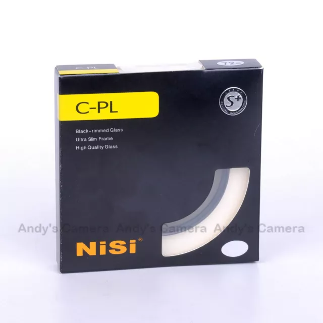 Nisi 52/55/58/62/67/72/77/82/86mm Polarizer Ultra Slim CPL Polarizing Filter