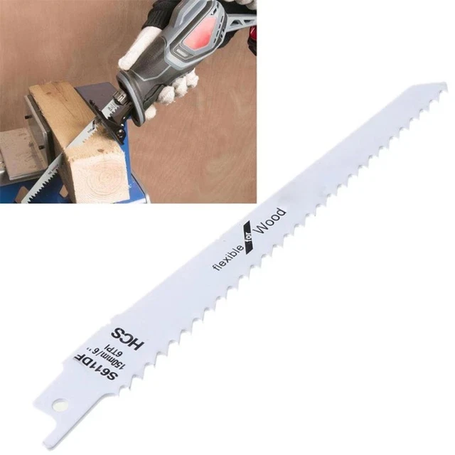Alternative Saw Blade Travail Du Bois Renforcée Dent Coupe Métal 1 Pièces