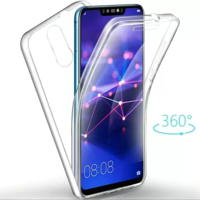 360° Degré Full Body Étui pour Téléphone Portable Huawei Mate 10 Etui Coque TPU