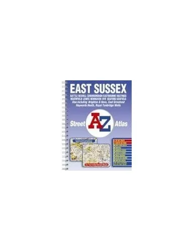 A-Z East Sussex Street Atlas (Street Maps & Atlases S.) by VARIOUS Spiral bound