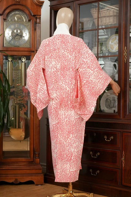 Dear Vanilla Japanese Juban Undergown Women's Kimono Genuine Vintage Mint 7
