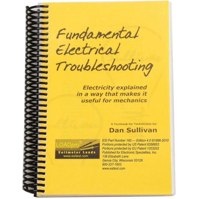 Fundamental Electrical Troubleshtg Book- 200 pages