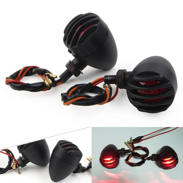 Motorcycle  LED  Blinker Turn Signal Tail Light Fit For Harley Universal