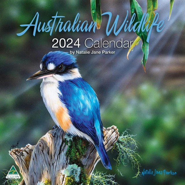 2024 AUSTRALIAN WILDLIFE Calendar by Aussie Artist Natalie Jane Parker