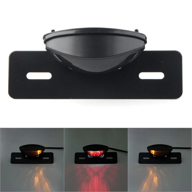 LED Turn Signal Tail Brake Light Motorcycle Fit Harley Bobber Chopper Cafe Racer