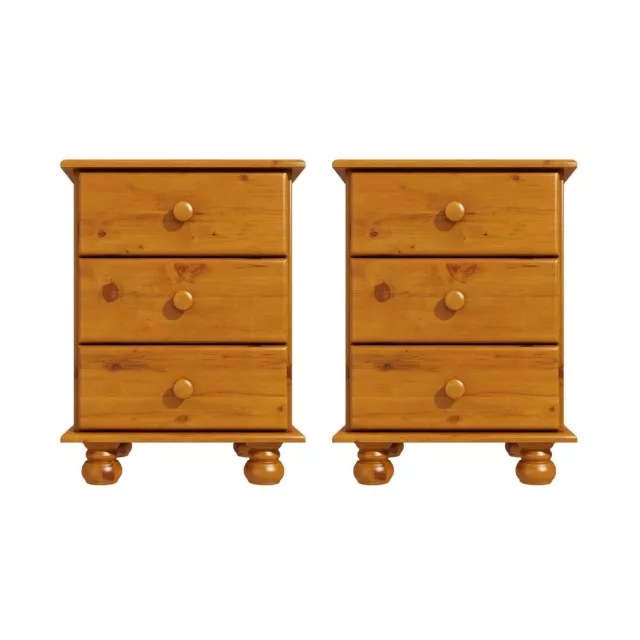 Pine Pair of Bedside Tables - Hamilton BUN/HMT001/84990