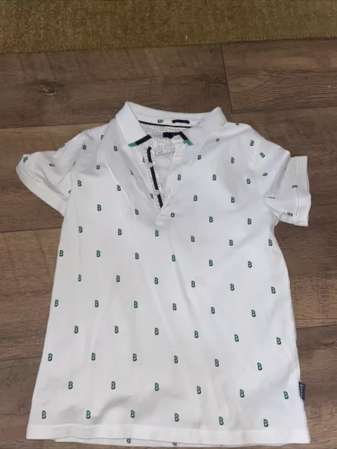 Boys ted baker Polo Shirt Aged 10years