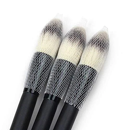 100-teiliges Make-up-Pinsel-Schutz-Set wiederverwendbar erweiterbare Netzabde...