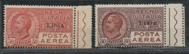 1928 Colonie Libia Pa 1/2 Bdf Valori Nuovo Mnh** Rr Spl