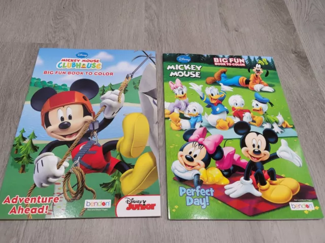 Lot of 12 Coloring Books Halloween Disney Mickey & More Children