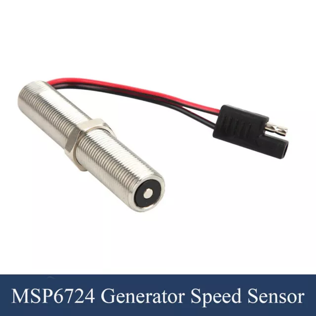 MSP6724 Magnetic Speed Pickup Sensor Engine Pick Up 3/4-16 UNF-2A Threaded Steel