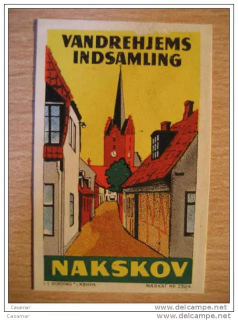 Nakskov Denmark Poster Stamp Label Vignette VI � Eta