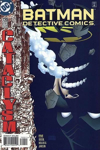 DETECTIVE COMICS #720 F/VF, Batman, Direct, DC 1998 Stock Image