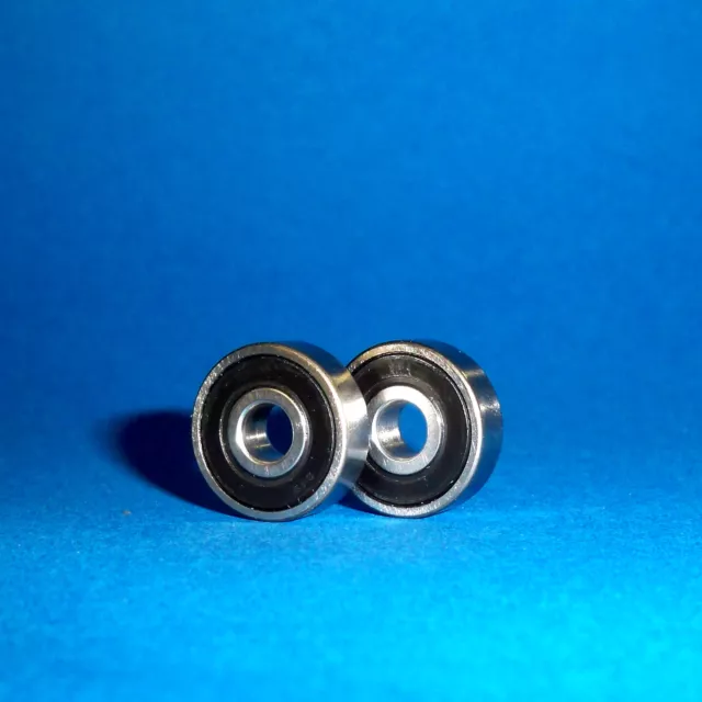 2 Kugellager 698 2RS / 8 x 19 x 6 mm