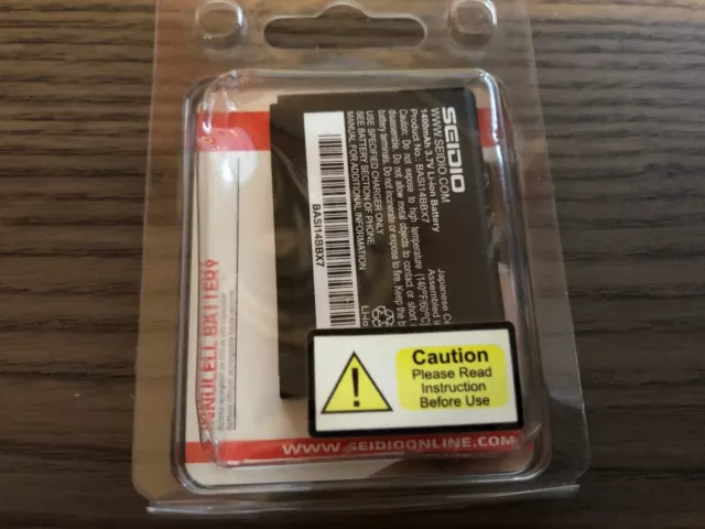 Seidio 3.7V Extended Li-ion Battery 1400mAh BASI14BBX7 Innocell Battery New