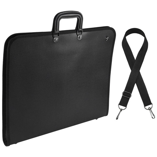A3 PORTFOLIO EXPANDING Folder File Organiser Office Document Carry Case