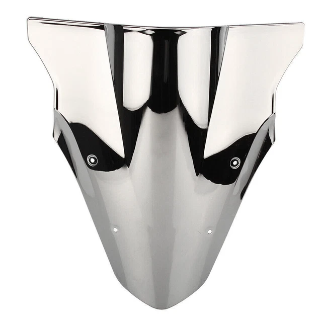 Windshield Windscreen Double Bubble for Kawasaki ER-6F Ninja 650 EX650R Silver