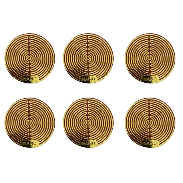 6Pcs Ronde Quantum    TéLéPhone Mobile 5G Wi-Fi EMF Autocollant pour TéLéPh8636
