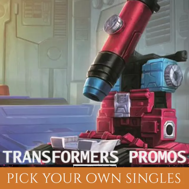 Transformers TCG Aktionskarten (Welle 1,2,3,4 und 5 Promos) Sammelkartenspiel