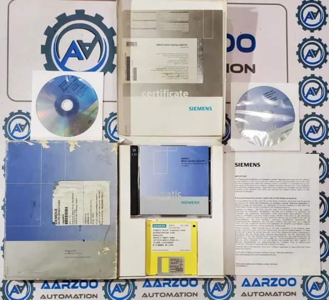 New Siemens 6Av6613-0Aa01-0Aa0 Simatic Wincc Flexible 2004 Advanced