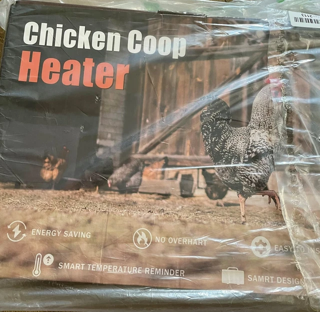 CHICKEN COOP HEATER CCH001 140W Temperature Adjustable Radiant Heater