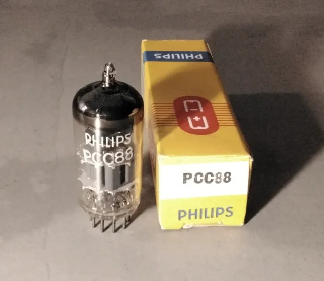 Philips PCC88 Röhre NOS OVP wie E88CC neu Röhrenverstärker Amp Tube