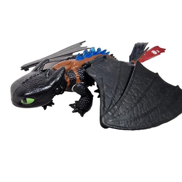 HOW TO TRAIN Your Dragon Toothless Light Up 15” figure 2016 Dreamworks