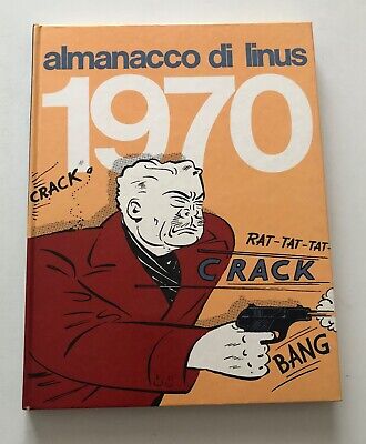 Almanacco Di Linus 1970 Dick Tracy Cartonato 1A Edizione Chester Gould