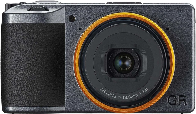 Ricoh GR III Street Edition Digital Camera, Black/Grained, 01097